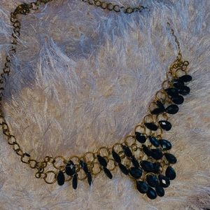 Black/Gold Necklace
